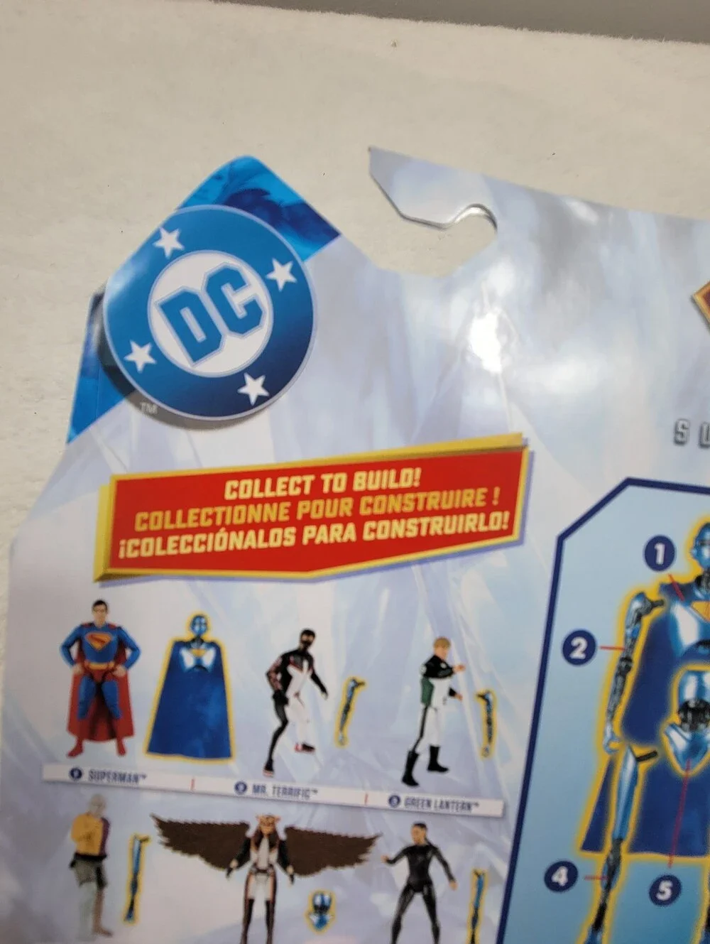 Spin Master DC Superman (2025 Movie) 4-Inch Action Figure – Collect to Build Ser